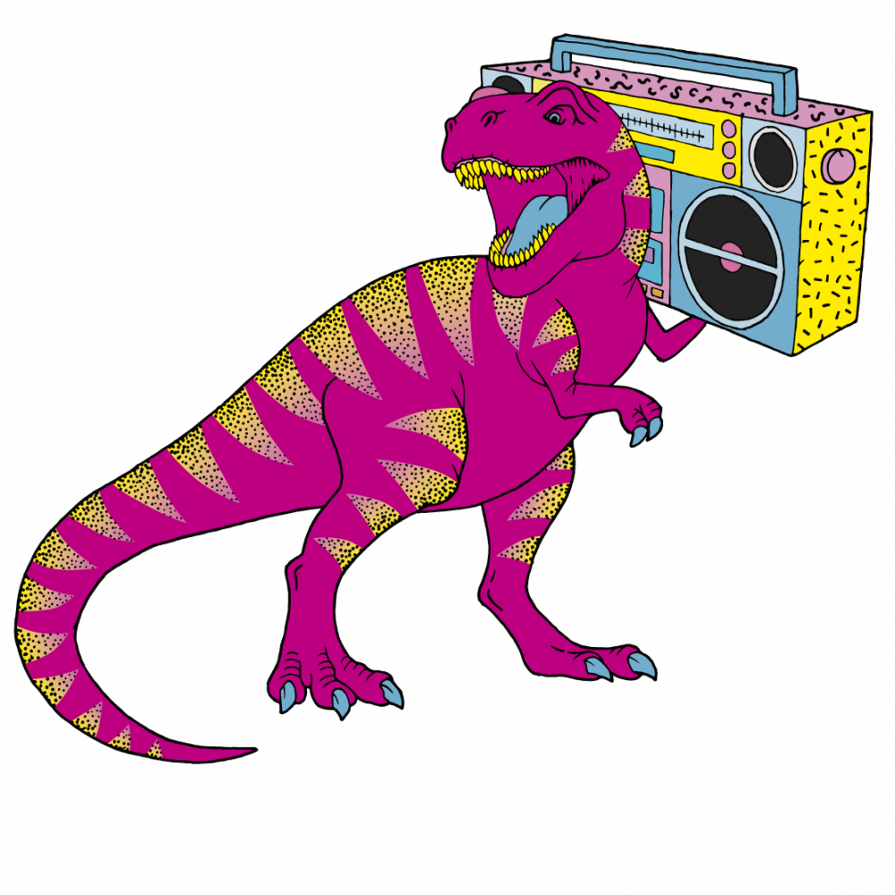 Dinosaur Dinosaur 90s style